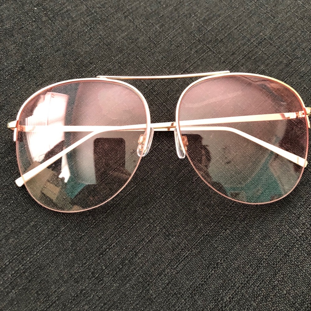 Pink & Gold Glasses
